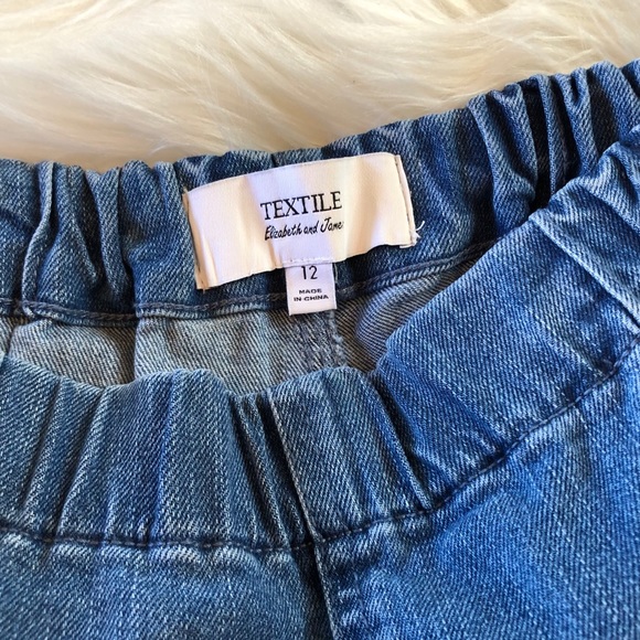 TEXTILE Elizabeth & James Seamed Denim Leggings - Picture 3 of 8